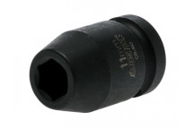 Teng Impact Socket Hexagon 6-Point 1/2in Drive 11mm