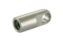 S/STEEL FLAT EYE M6 THREAD X 8MM DIA