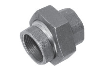 1.1/4\"BSPT SELFALIGN UNION FIG290 GALVANISED