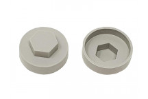 ForgeFix TechFast Cover Cap Goosewing Grey 16mm (Pack 100)