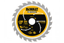 DEWALT FlexVolt XR Circular Saw Blade 190 x 30mm x 24T