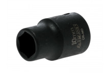 Teng Impact Socket Hexagon 6-Point 3/8in Drive 10mm