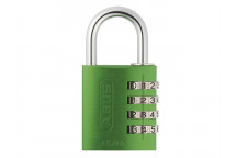 ABUS Mechanical 145/40 40mm Aluminium Combination Padlock Green 49531