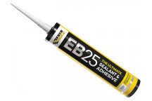 Everbuild EB25 Hybrid Sealant Adhesive Clear 300ml