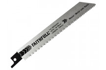 Faithfull S922HF Bi-Metal Sabre Saw Blade Demolition 150mm 10 TPI (Pack 5)