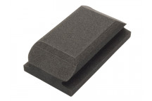 Flexipads World Class Hand Sanding Block Shaped Black 70 x 125mm