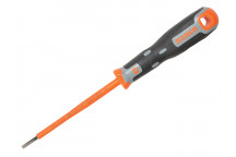 Bahco Tekno+ VDE Screwdriver Slotted Tip 3.0mm x 100mm