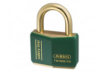 ABUS Mechanical T84MB/40mm Green Rustproof Padlock Keyed Alike 8403