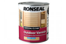 Ronseal Crystal Clear Outdoor Varnish Satin 750ml