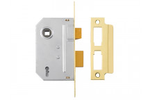 Yale Locks PM246 Internal 2 Lever Mortice Sashlock Polished Brass 67mm 2.5in