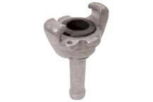 QC1 CLAW COUPLING 1\" HOSETAIL PLATED