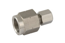 12MM OD X 1/2 NPT FEM GAUGE ADAPTOR (S)