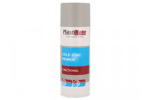 PlastiKote Trade Cold Zinc Spray Primer 400ml