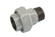(BS FIG257) BSPT MXF UNION 1.1/4 GLV