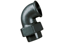 2\" BSPP F/F TAPERSEAT 90? ELBOW BLACK