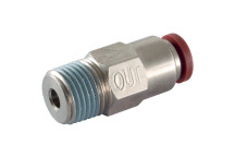 4MM X 1/8\" BSPT CONICAL CHECK OUT VALVE