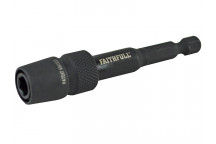 Faithfull Impact Rated Universal Bit Holder 75mm