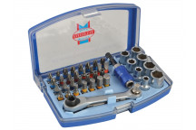 Faithfull Screwdriver Bit & Socket Set, 42 Piece