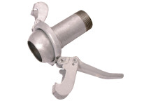 LEVER LOCK MALE BSP 6 C/W CLOSURE RING