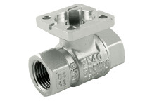 1.1/4\" BSPP 316 SS Ball Valve ISO Mounting Pad
