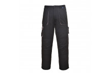 TX11 Portwest Texo Contrast Trouser Black Tall Large