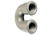 3/4\" BSPP FEM 180 DEG BEND GALVANISED GF60G