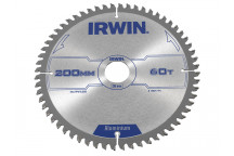IRWIN Professional Aluminium Circular Saw Blade 200 x 30mm 60T TCG