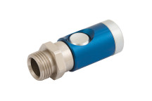 1/4\" BSPP Male Euro Profile, Safety Coupling