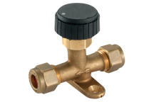 1/4\" OD Foot Mount Needle Valve