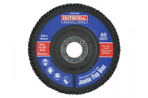 Faithfull Abrasive Jumbo Flap Disc 100mm Medium
