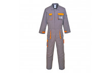 TX15 Portwest Texo Contrast Coverall Grey Small
