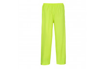 S441 Classic Adult Rain Trousers Yellow Large