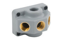 1X1/2\" BSPP INLET 3X1/2\" BSPP OUTLETS