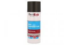 PlastiKote Trade High Temperature Spray Paint Black 400ml