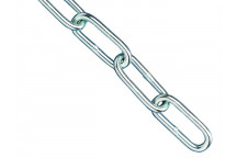 Faithfull Zinc Plated Chain 5mm x 2.5m - Max. Load 160kg