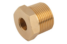 1/2\" BSPT Male x 1/4\" BSPP Female Reducing Bush
