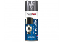 PlastiKote Brilliant Metallic Spray Silver 400ml