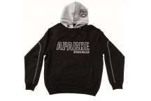 Apache Hooded Sweatshirt Black / Grey - L (46in)