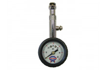 Faithfull Tyre Pressure Dial Gauge 60 psi