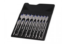 IRWIN Blue Groove 4X Flat Bit Set, 17 Piece