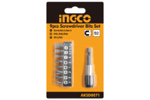 9 PCS SCREWDRIVER BITS SET