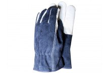 Town & Country TGL418L Premium Leather & Suede Men\'s Gloves - Large