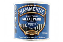 Hammerite Direct to Rust Smooth Finish Metal Paint Blue 250ml