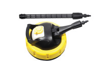 ROTATING FLOOR SCRUBBING BRUSH AND LANCE