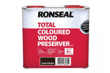 Ronseal Trade Total Wood Preserver Dark Brown 2.5 litre