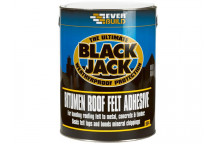 Everbuild Black Jack 904 Bitumen Roof Felt Adhesive 1 litre