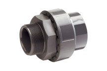 1.1/2\" BSPP MALE X 1.1/2\" ID PVC