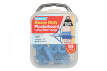 Plasplugs HCF110 Heavy-Duty Plasterboard Fixings Pack of 10