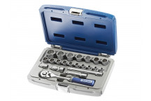 Expert Socket & Accessory Set of 22 Metric 3/8in Drive