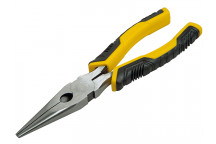 Stanley Tools Long Nose Pliers Control Grip 200mm (8in)